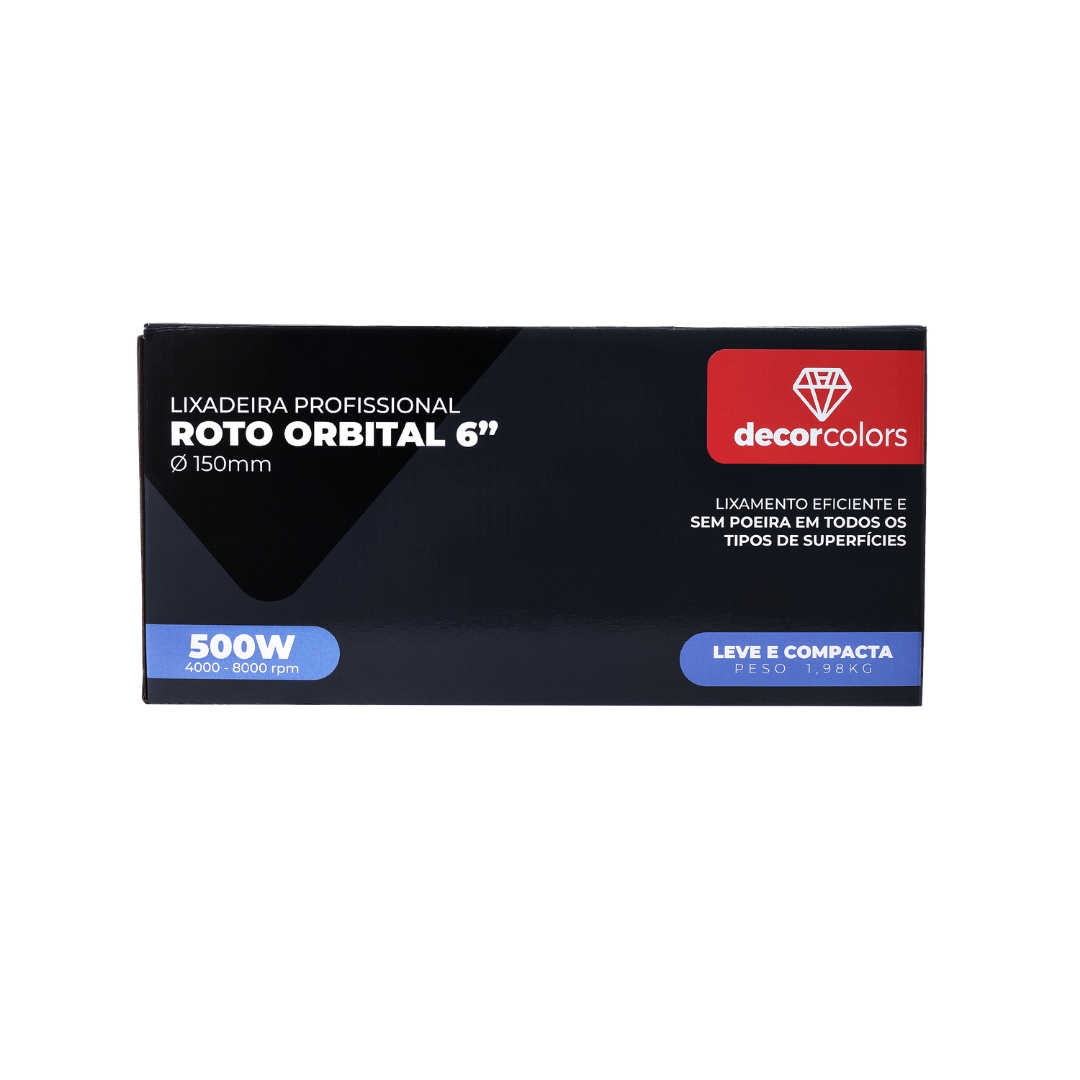 Lixadeira orbital 6 polegadas 220V